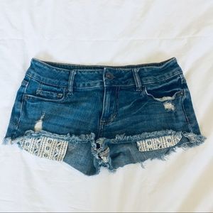 Bullhead Black Cutoff Jean Shorts